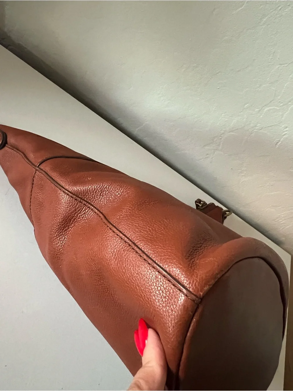Fossil Talulla Hobo Bag Brandy Leather